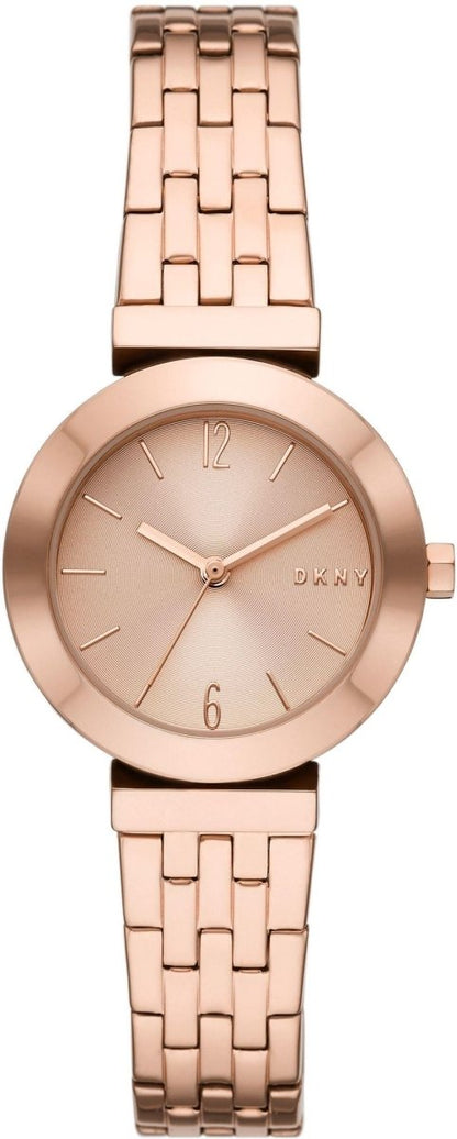 DKNY NY2964 Stanhope Rose Gold Stainless Steel Bracelet - Κοσμηματοπωλείο Goldy