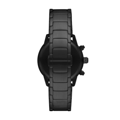 Emporio Armani AR11242 Chronograph Black Stainless Steel Bracelet - Κοσμηματοπωλείο Goldy