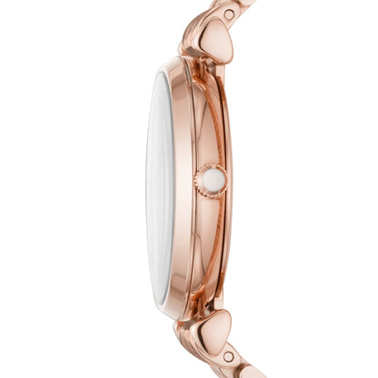 Emporio Armani AR11244 Rose Gold Stainless Steel Bracelet - Κοσμηματοπωλείο Goldy