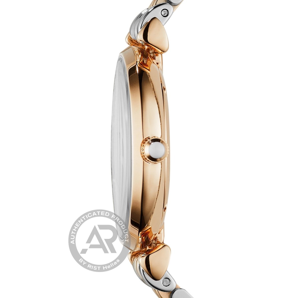 Emporio Armani AR1840 Two Tone Stainless Steel Bracelet - Κοσμηματοπωλείο Goldy