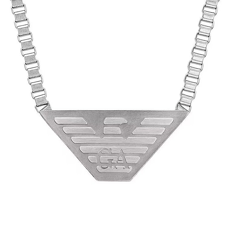 Emporio Armani EGS2984040 Men's Sentimental Necklace in Steel