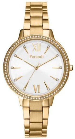 Ferendi 2601G-205 Clow Gold Stainless Steel Bracelet - Κοσμηματοπωλείο Goldy