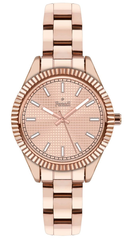 Ferendi 3161-1 Somnia Rose Gold Stainless Steel Bracelet - Κοσμηματοπωλείο Goldy