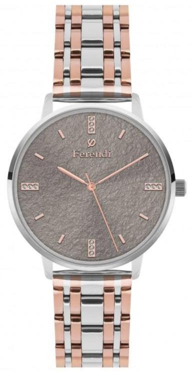 Ferendi 3820S-222 Rayald Two Tone Stainless Steel Bracelet - Κοσμηματοπωλείο Goldy