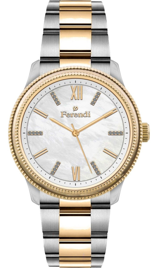 Ferendi 4021-225 Twinkle Two Tone Stainless Steel Bracelet - Κοσμηματοπωλείο Goldy