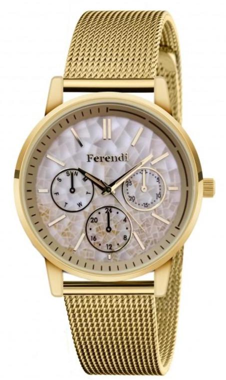 Ferendi FE8448G-105 Infinity Gold Stainless Steel Bracelet - Κοσμηματοπωλείο Goldy