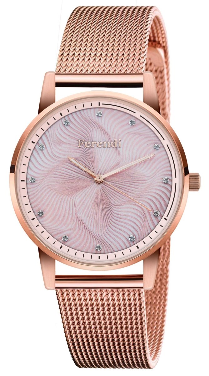 Ferendi FE8448R-101 Somnia Rose Gold Stainless Steel Bracelet - Κοσμηματοπωλείο Goldy