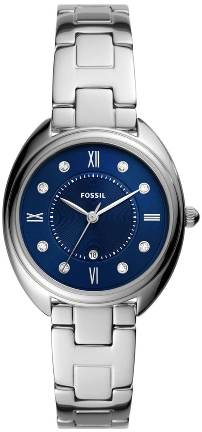 FOSSIL ES5087 Gabby Silver Stainless Steel Bracelet - Κοσμηματοπωλείο Goldy