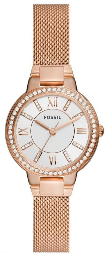 FOSSIL ES5111 Virginia Rose Gold Stainless Steel Bracelet - Κοσμηματοπωλείο Goldy