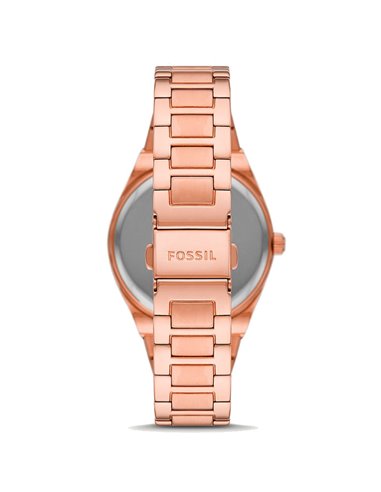 FOSSIL ES5258 Scarlette Rose Gold Stainless Steel Bracelet - Κοσμηματοπωλείο Goldy