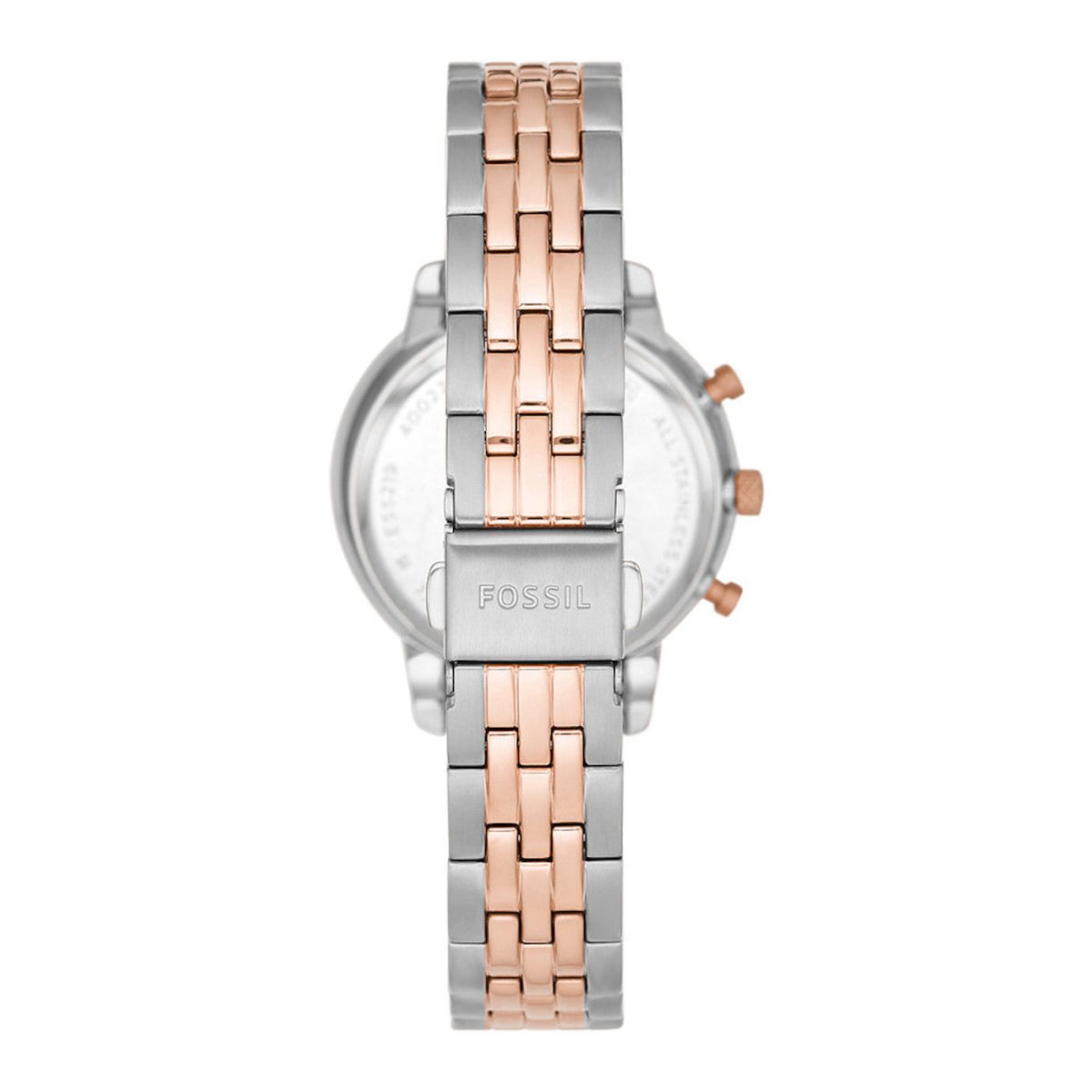 FOSSIL ES5279 Neutra Chronograph Two-Tone Stainless Steel Bracelet - Κοσμηματοπωλείο Goldy