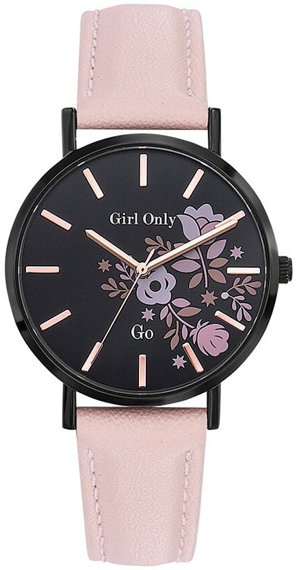 GO Girl Only 699009 Pink Leather Strap - Κοσμηματοπωλείο Goldy