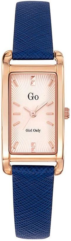 GO Girl Only 699158 Blue Leather Strap - Κοσμηματοπωλείο Goldy