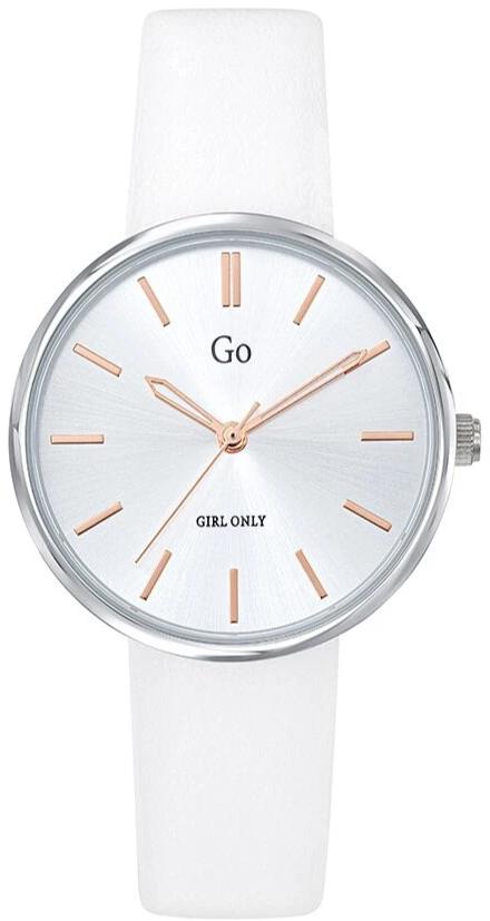GO Girl Only 699313 White Leather Strap - Κοσμηματοπωλείο Goldy