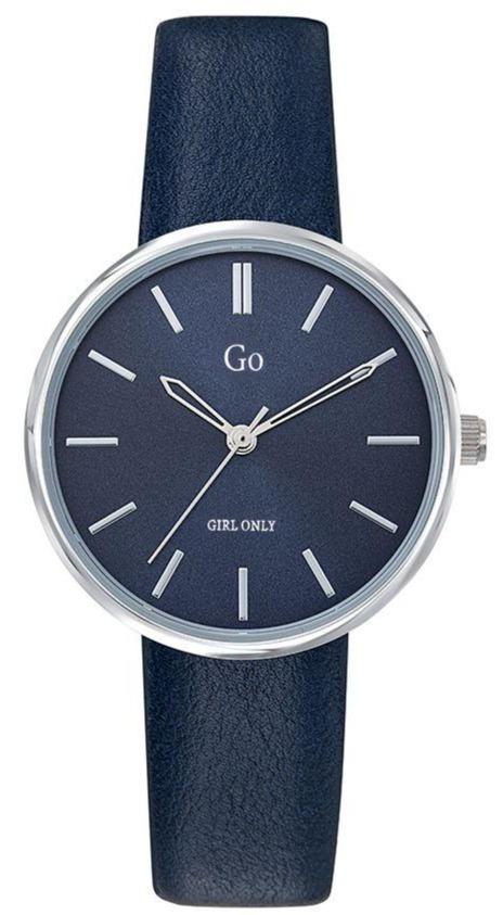 GO Girl Only 699316 Blue Leather Strap - Κοσμηματοπωλείο Goldy