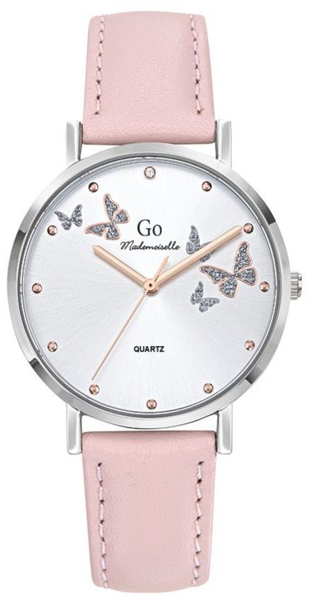 GO Girl Only 699349 Pink Leather Strap - Κοσμηματοπωλείο Goldy