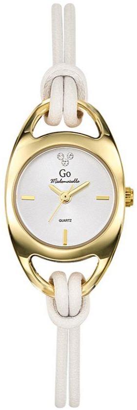 GO Girl Only 699371 White Leather Strap - Κοσμηματοπωλείο Goldy