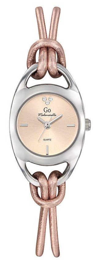 GO Girl Only 699374 Pink Leather Strap - Κοσμηματοπωλείο Goldy