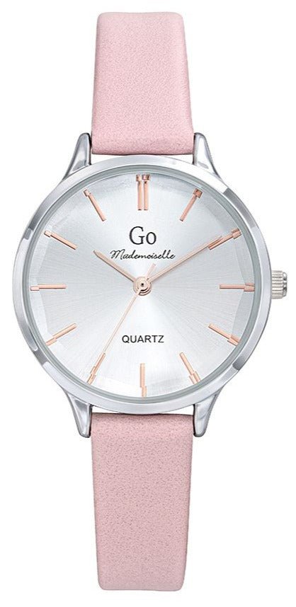 GO Girl Only 699431 Pink Leather Strap - Κοσμηματοπωλείο Goldy