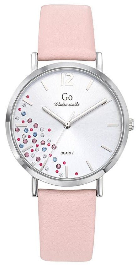 GO Girl Only 699449 Pink Leather Strap - Κοσμηματοπωλείο Goldy