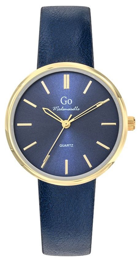 GO Girl Only 699518 Blue Leather Strap - Κοσμηματοπωλείο Goldy