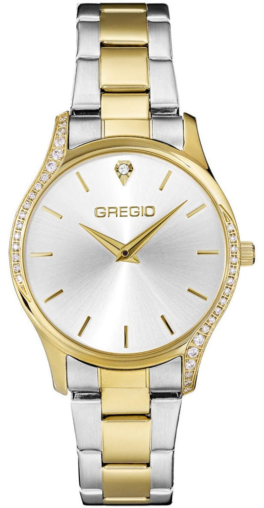 Gregio GR330040 Jolie Two Tone Stainless Steel Bracelet - Κοσμηματοπωλείο Goldy