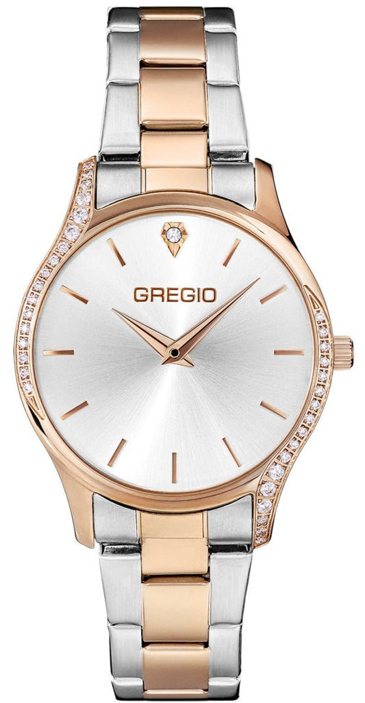 Gregio GR330050 Jolie Two Tone Stainless Steel Bracelet - Κοσμηματοπωλείο Goldy