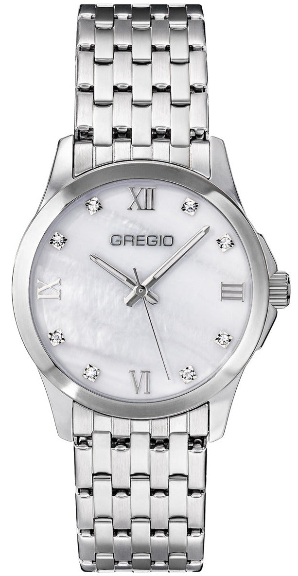 Gregio GR350010 Noel Silver Stainless Steel Bracelet - Κοσμηματοπωλείο Goldy