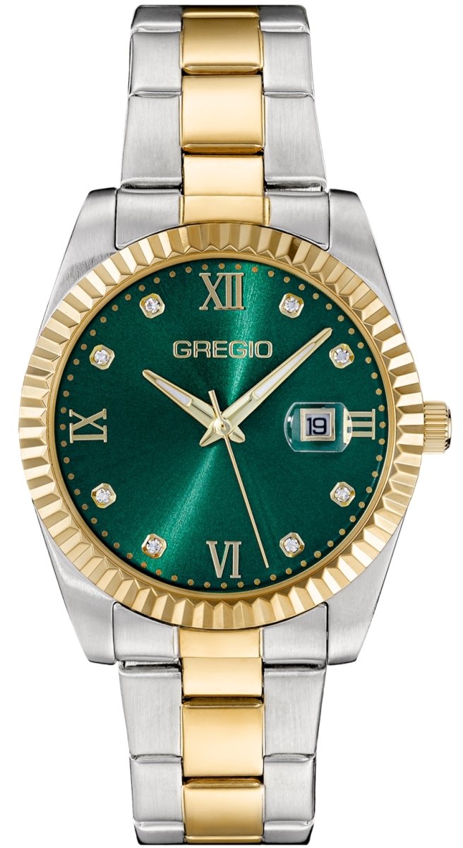 Gregio GR360041 Mallory Two Tone Stainless Steel Bracelet - Κοσμηματοπωλείο Goldy