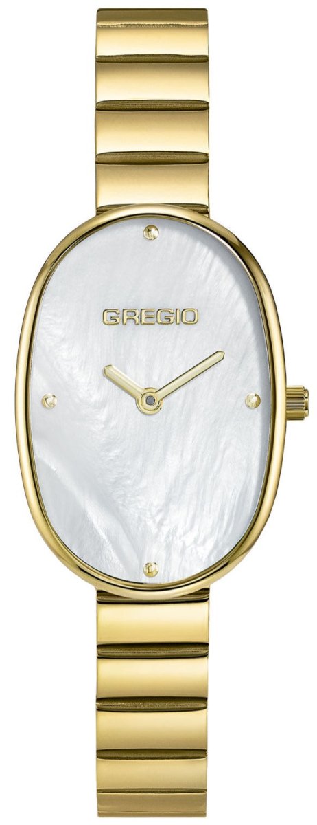 Gregio GR380070 Aveline Gold Stainless Steel Bracelet - Κοσμηματοπωλείο Goldy