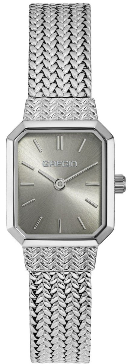 Gregio GR410011 Maya Silver Stainless Steel Bracelet - Κοσμηματοπωλείο Goldy