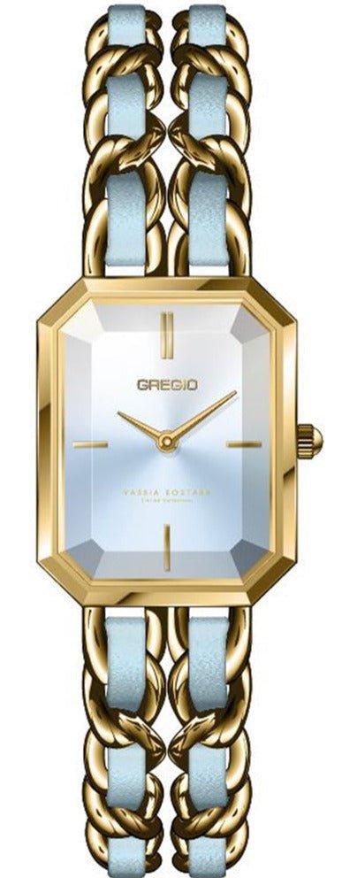 Gregio VK102022 Vassia Kostara Gold Stainless Steel Bracelet - Κοσμηματοπωλείο Goldy