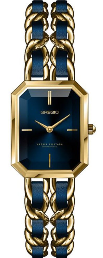 Gregio VK102023 Vassia Kostara Gold Stainless Steel Bracelet - Κοσμηματοπωλείο Goldy