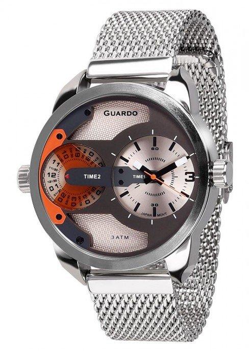 Guardo 105384 Silver Alloy Watch - Κοσμηματοπωλείο Goldy