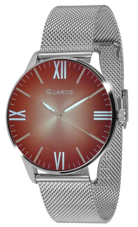 Guardo 12674-2 Silver Stainless Steel Bracelet - Κοσμηματοπωλείο Goldy