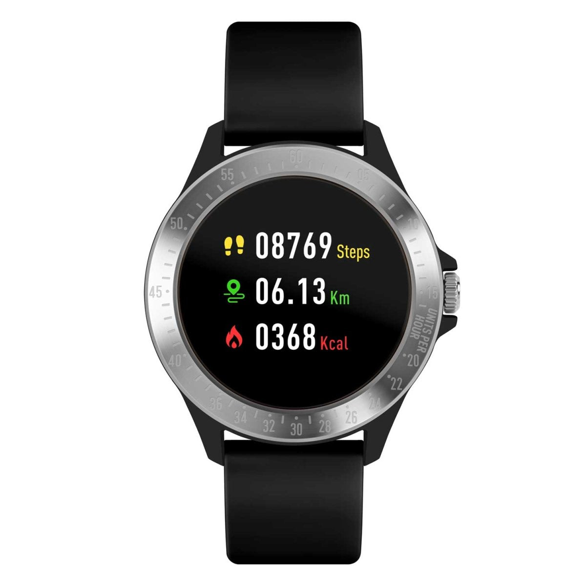 Harry Lime HA07-2001 Smartwatch Black Silicon Strap - Κοσμηματοπωλείο Goldy