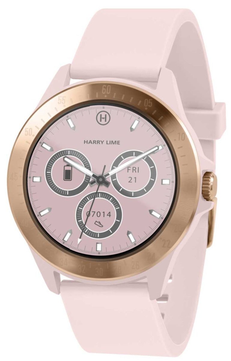 Harry Lime HA07-2006 Smartwatch Pink Silicon Strap - Κοσμηματοπωλείο Goldy