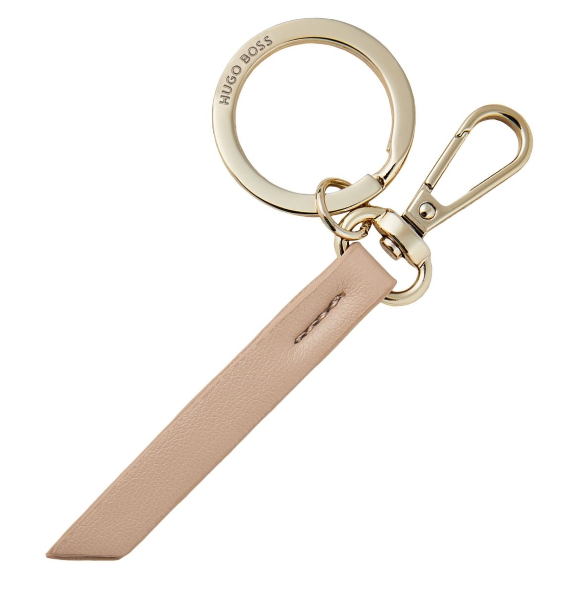 HUGO BOSS HAK311X Μπρελόκ Triga Nude Key Ring - Κοσμηματοπωλείο Goldy