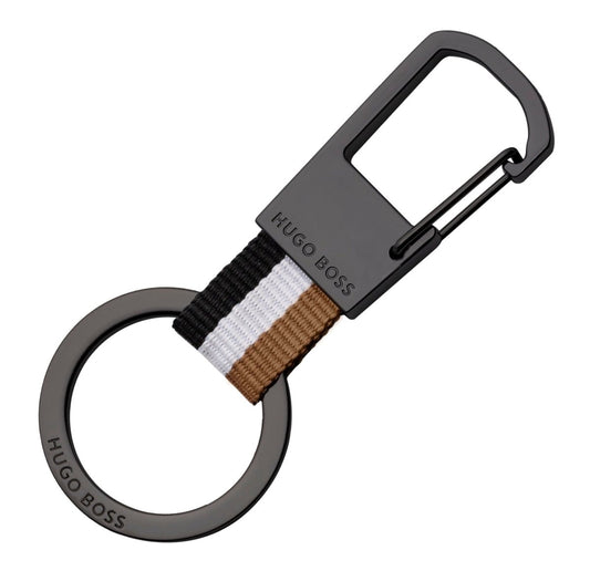 HUGO BOSS HAK363D Μπρελόκ Iconic Key Ring - Κοσμηματοπωλείο Goldy