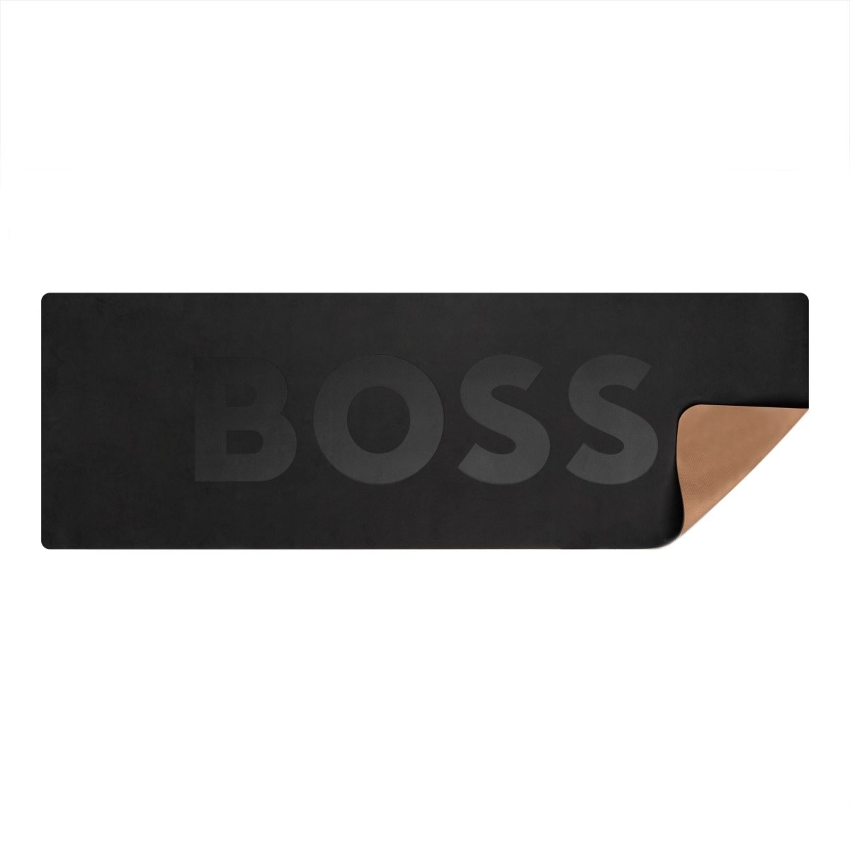 HUGO BOSS HAY321A Iconic Black Yoga Mat - Κοσμηματοπωλείο Goldy