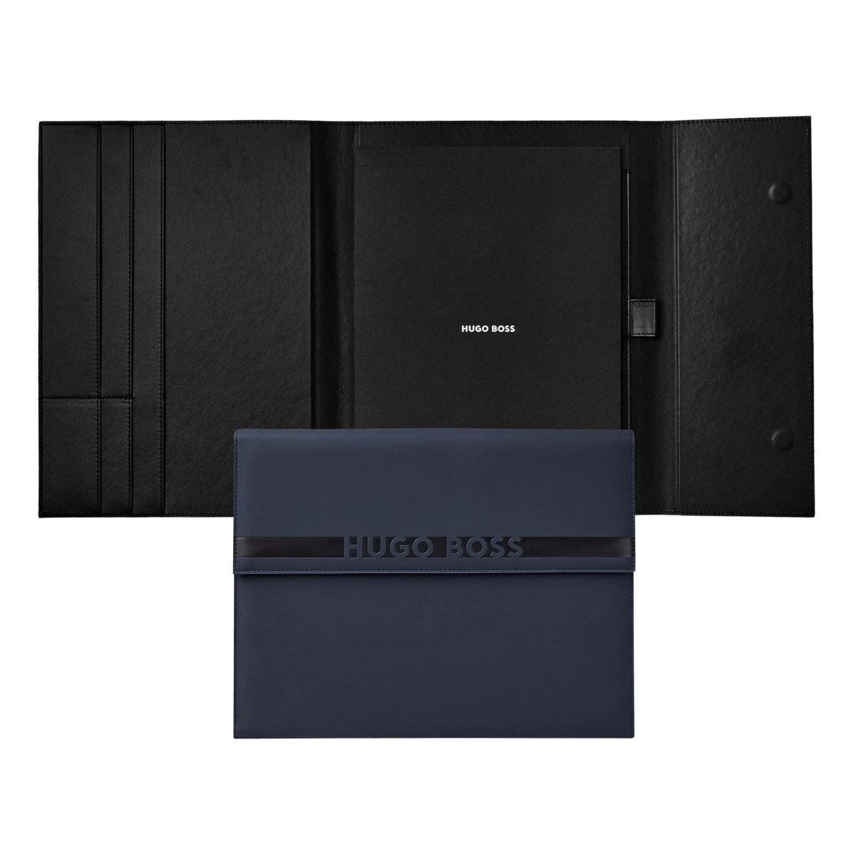 HUGO BOSS HDF309N Ντοσιέ A4 Cloud Matte Blue Folder - Κοσμηματοπωλείο Goldy