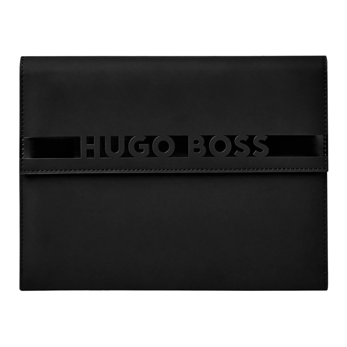 HUGO BOSS HDM309A Ντοσιέ A5 Cloud Matte Black Folder - Κοσμηματοπωλείο Goldy