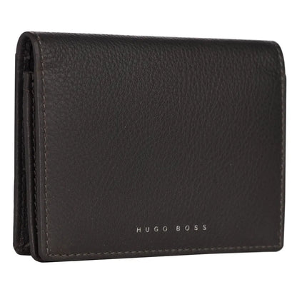 HUGO BOSS HLC009J Καρτοθήκη Storyline Grey Card Holder - Κοσμηματοπωλείο Goldy