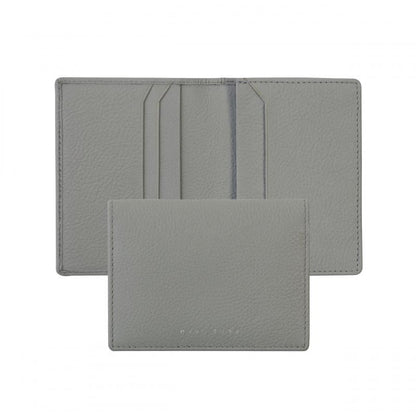 HUGO BOSS HLC009K Καρτοθήκη Storyline Light Grey Card Holder - Κοσμηματοπωλείο Goldy