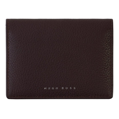 HUGO BOSS HLC009R Καρτοθήκη Storyline Burgundy Card Holder - Κοσμηματοπωλείο Goldy