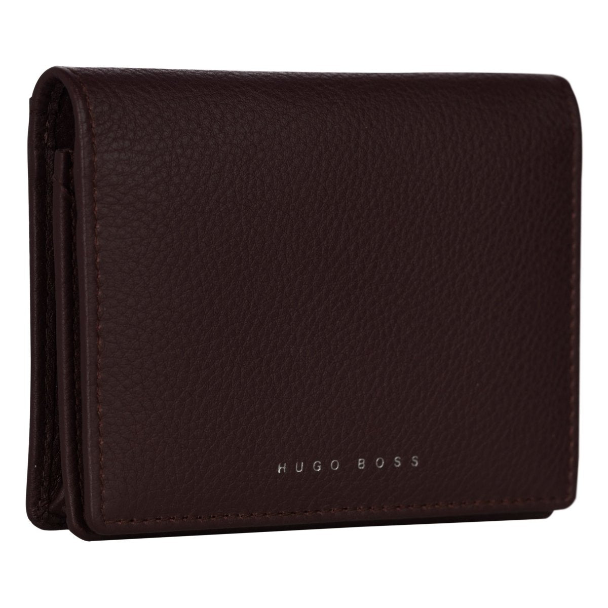 HUGO BOSS HLC009R Καρτοθήκη Storyline Burgundy Card Holder - Κοσμηματοπωλείο Goldy