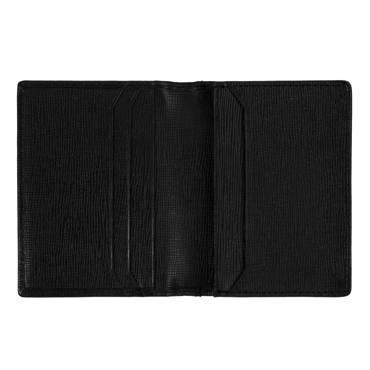 HUGO BOSS HLC010A Καρτοθήκη Tradition Black Card Holder - Κοσμηματοπωλείο Goldy