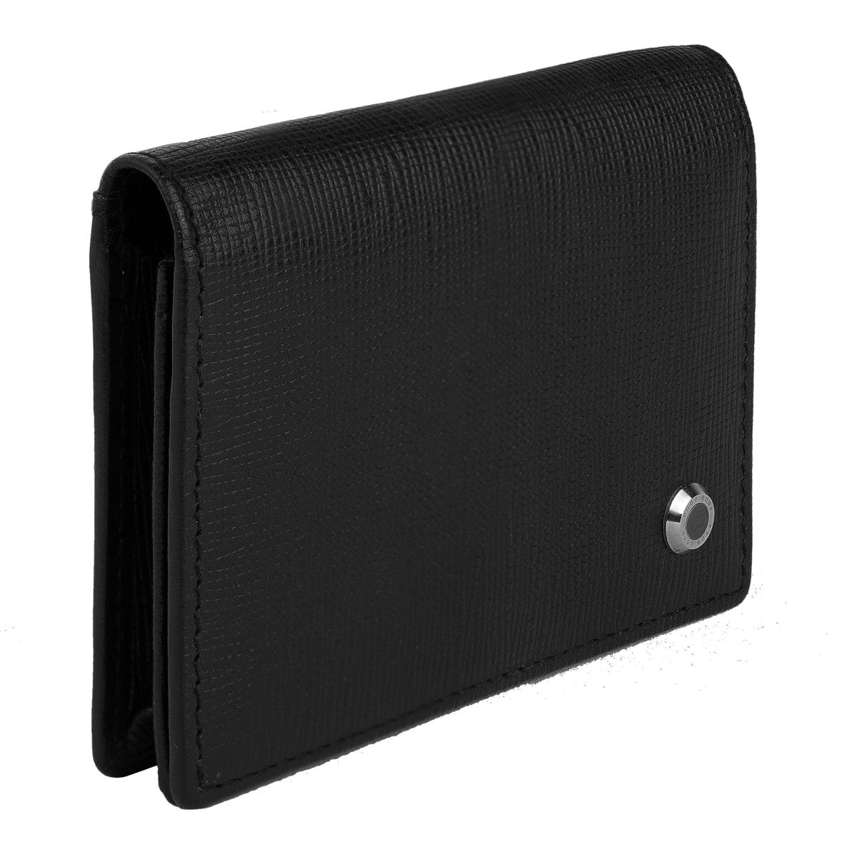 HUGO BOSS HLC010A Καρτοθήκη Tradition Black Card Holder - Κοσμηματοπωλείο Goldy