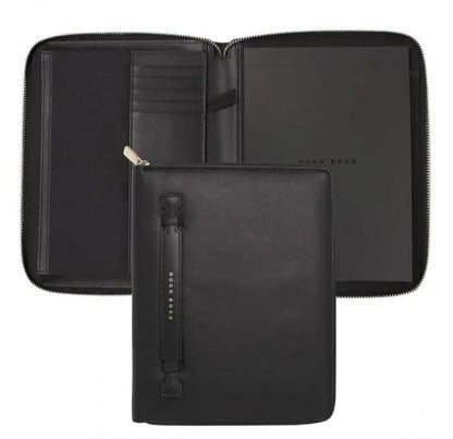 HUGO BOSS HLH807A Ντοσιέ A5 Essential Lady Black Folder - Κοσμηματοπωλείο Goldy