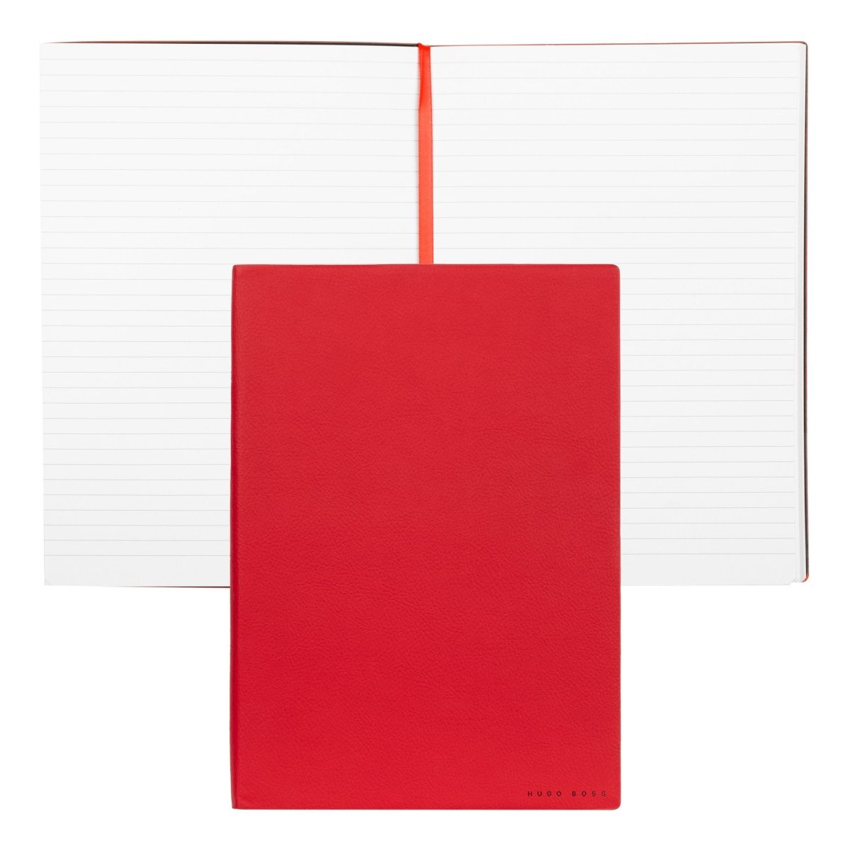 HUGO BOSS HNB121PL Σημειωματάριο B5 Essential Storyline Red Notebook - Κοσμηματοπωλείο Goldy